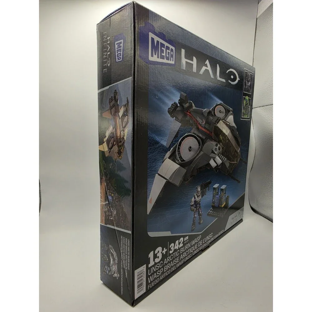 MEGA Halo Infinite UNSC Arctic Burn Wasp 342-Piece Building Set HXL04 13+